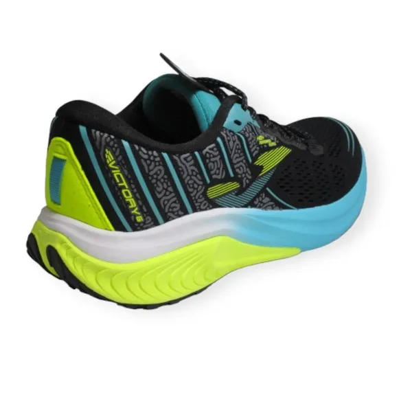 JOMA VICTORY 2401 BLACK TURQUOISE RUNNIING