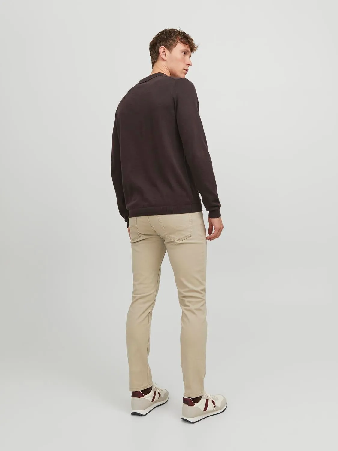 JPSTGLENN JJORIGINAL AKM Pantalones con 5 bolsillos | Beige | Jack & Jones®