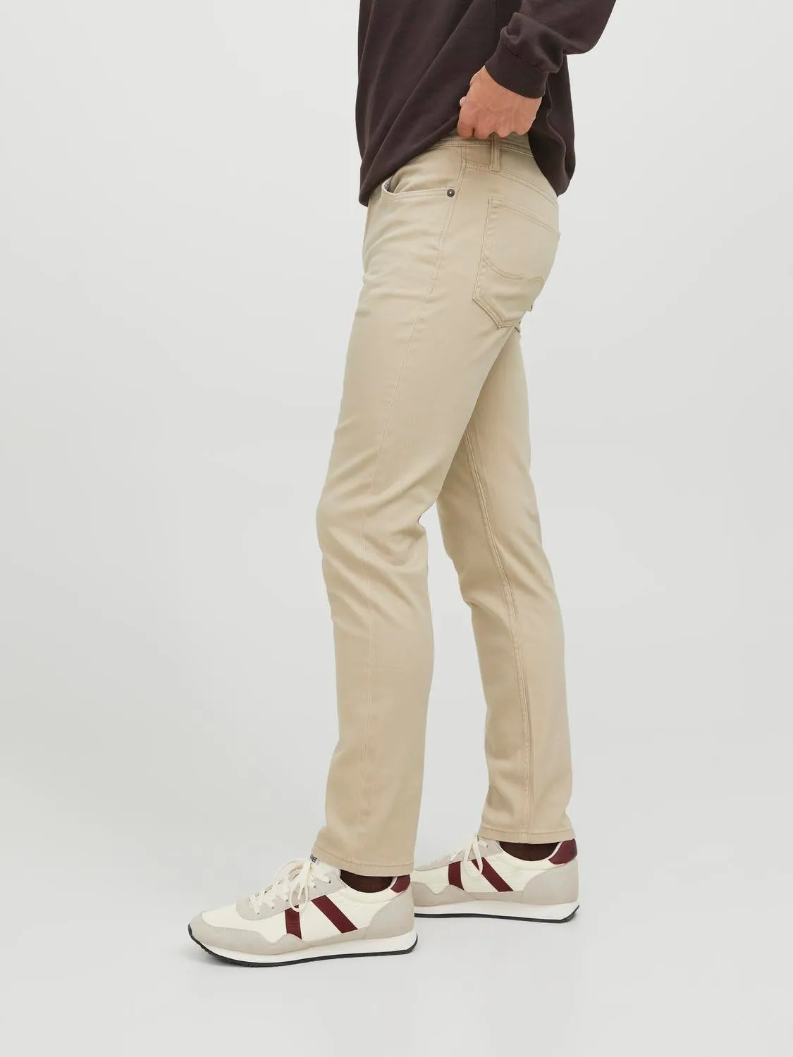 JPSTGLENN JJORIGINAL AKM Pantalones con 5 bolsillos | Beige | Jack & Jones®