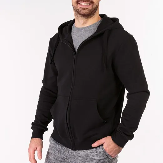 JUNGLE ZIPUP HOODIE BLACK