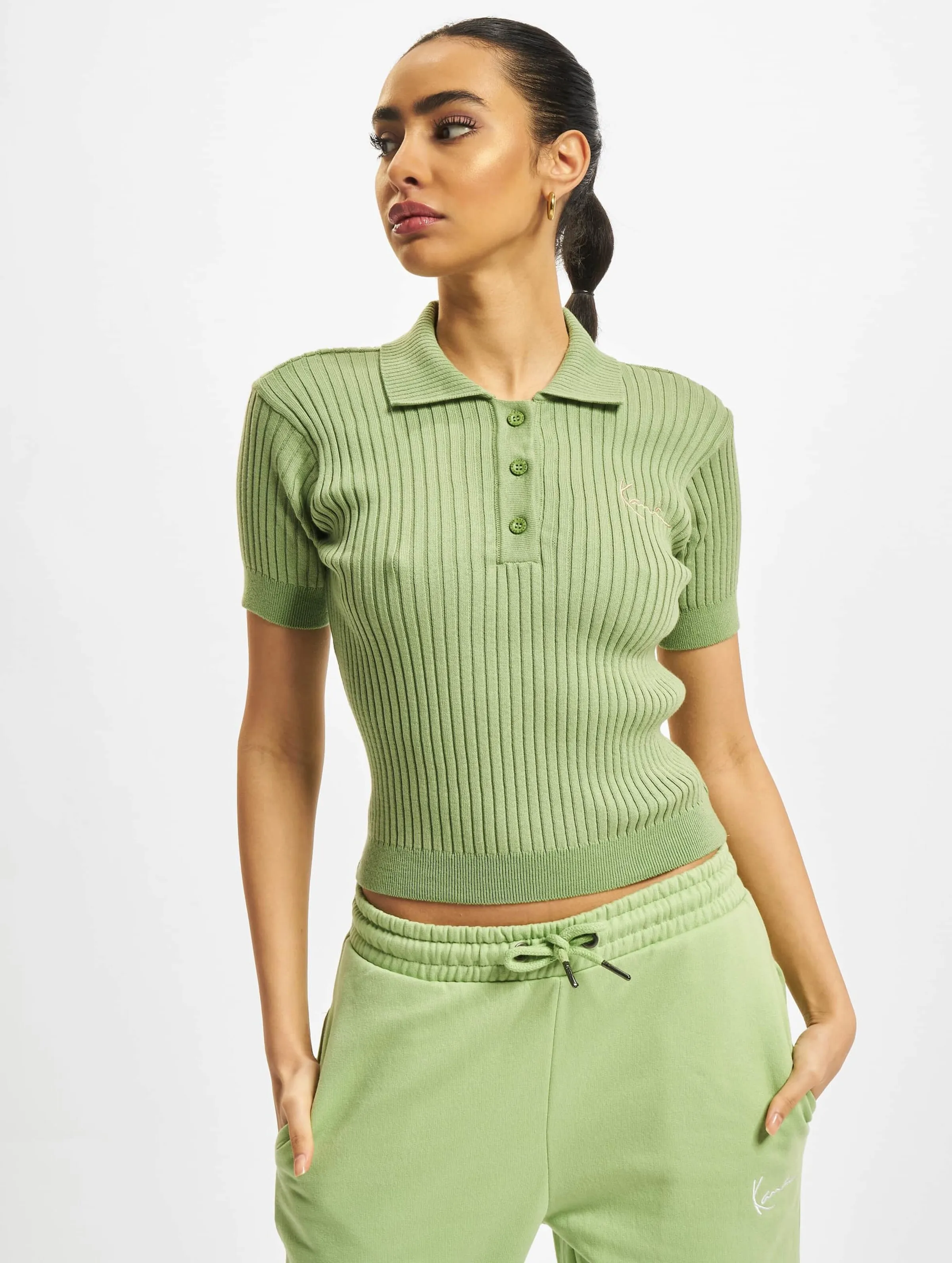 Karl Kani Chest Signature Knit Polo