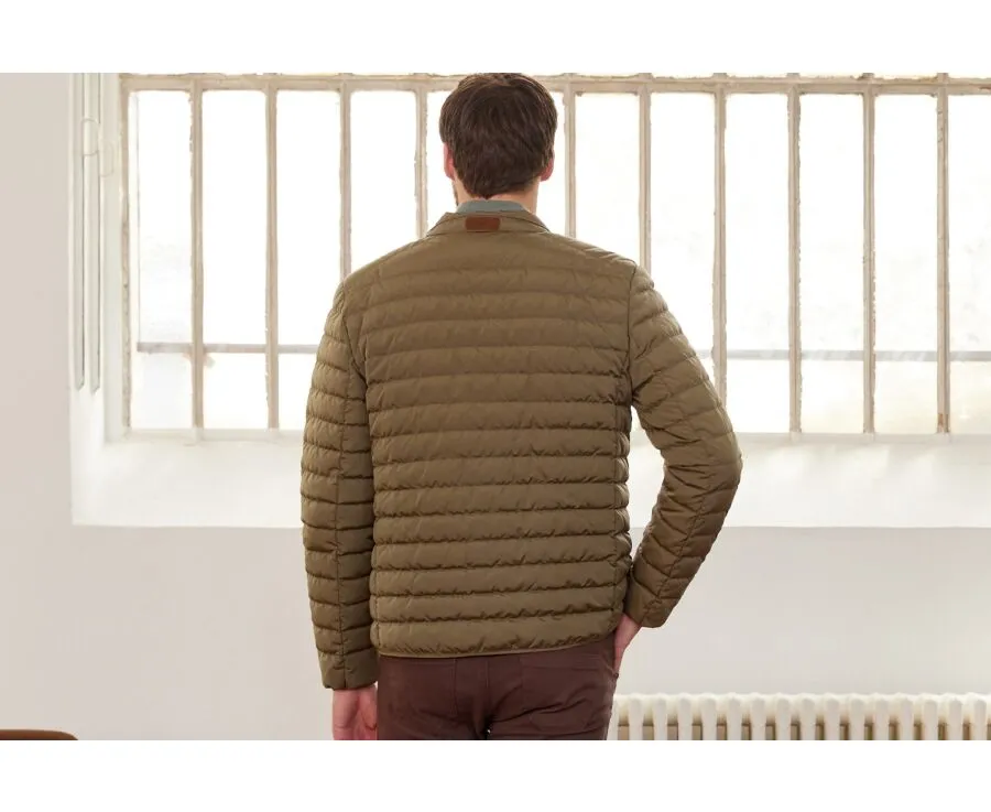 KHAKI LIGHTWEIGHT PUFFER JACKET  SVEN III