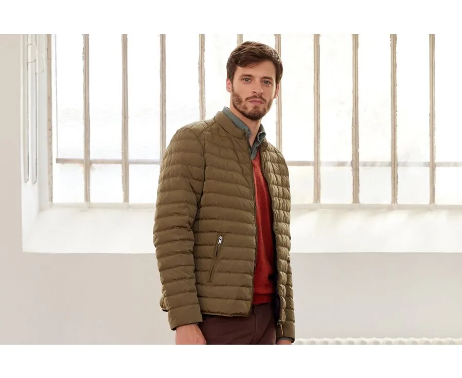 KHAKI LIGHTWEIGHT PUFFER JACKET  SVEN III