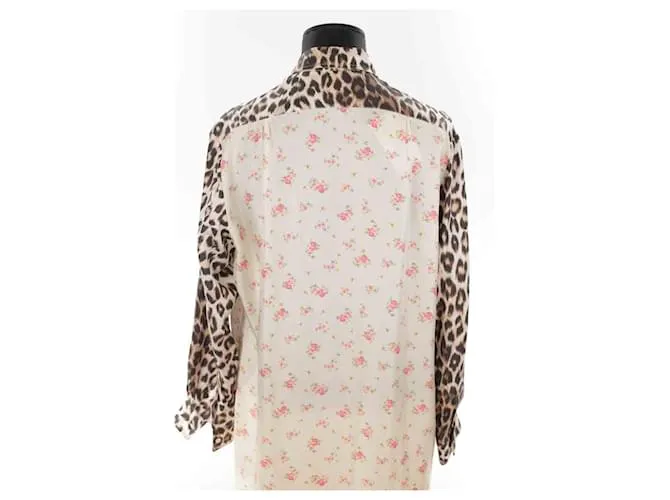 La Prestic Ouiston Vestido de seda Beige 