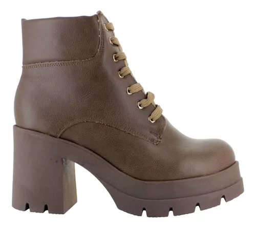 Lady One Botin Plataforma Urbana Moda Ajustable Mujer 91208