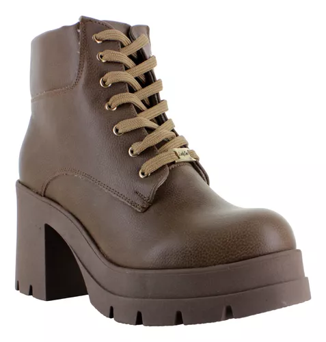 Lady One Botin Plataforma Urbana Moda Ajustable Mujer 91208