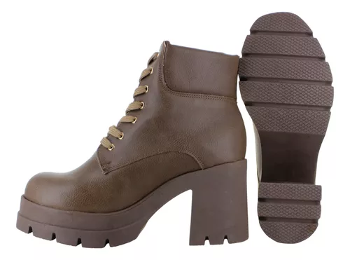 Lady One Botin Plataforma Urbana Moda Ajustable Mujer 91208