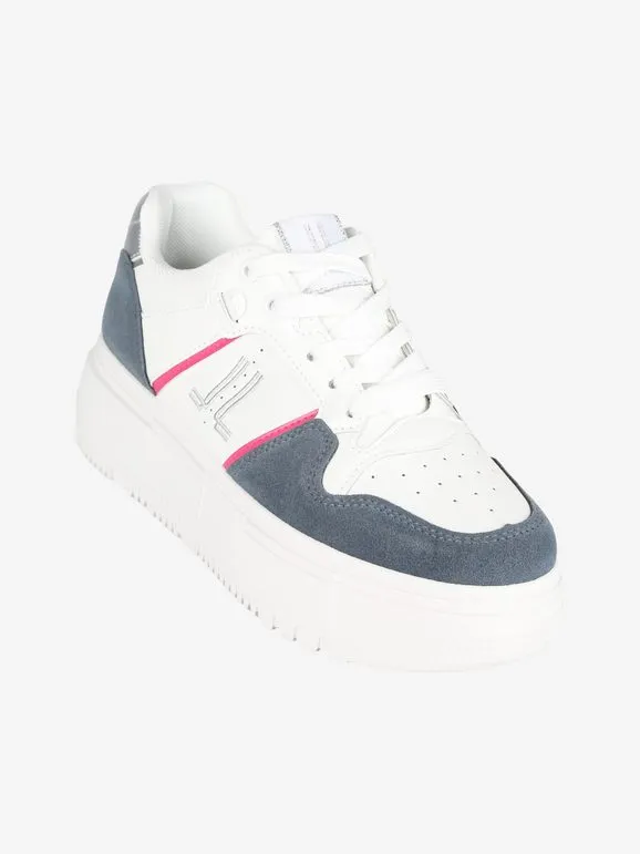 Lancetti Deportivas de mujer con cordones y plataforma
