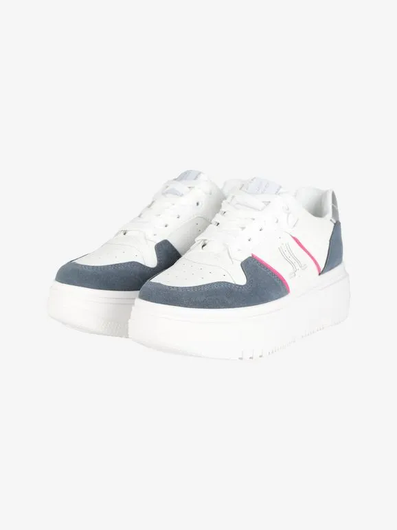 Lancetti Deportivas de mujer con cordones y plataforma