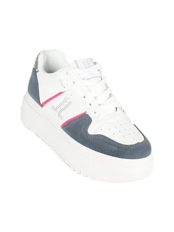 Lancetti Deportivas de mujer con cordones y plataforma