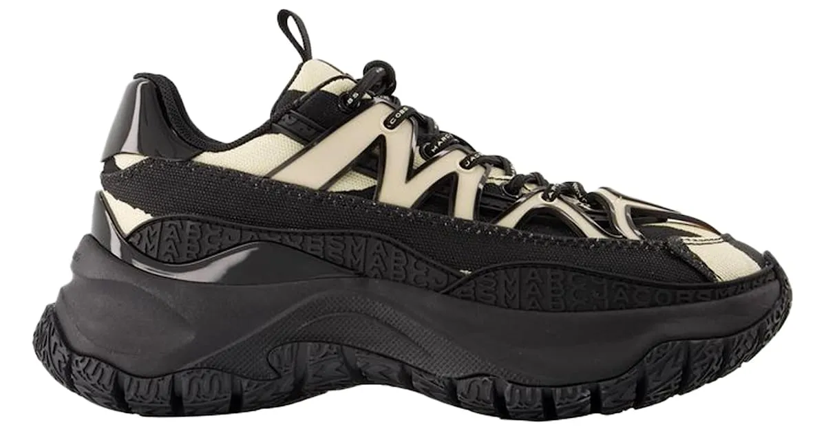 LAS ZAPATILLAS LAZY HIKER  MARC JACOBS  ALGODóN  NEGRO 