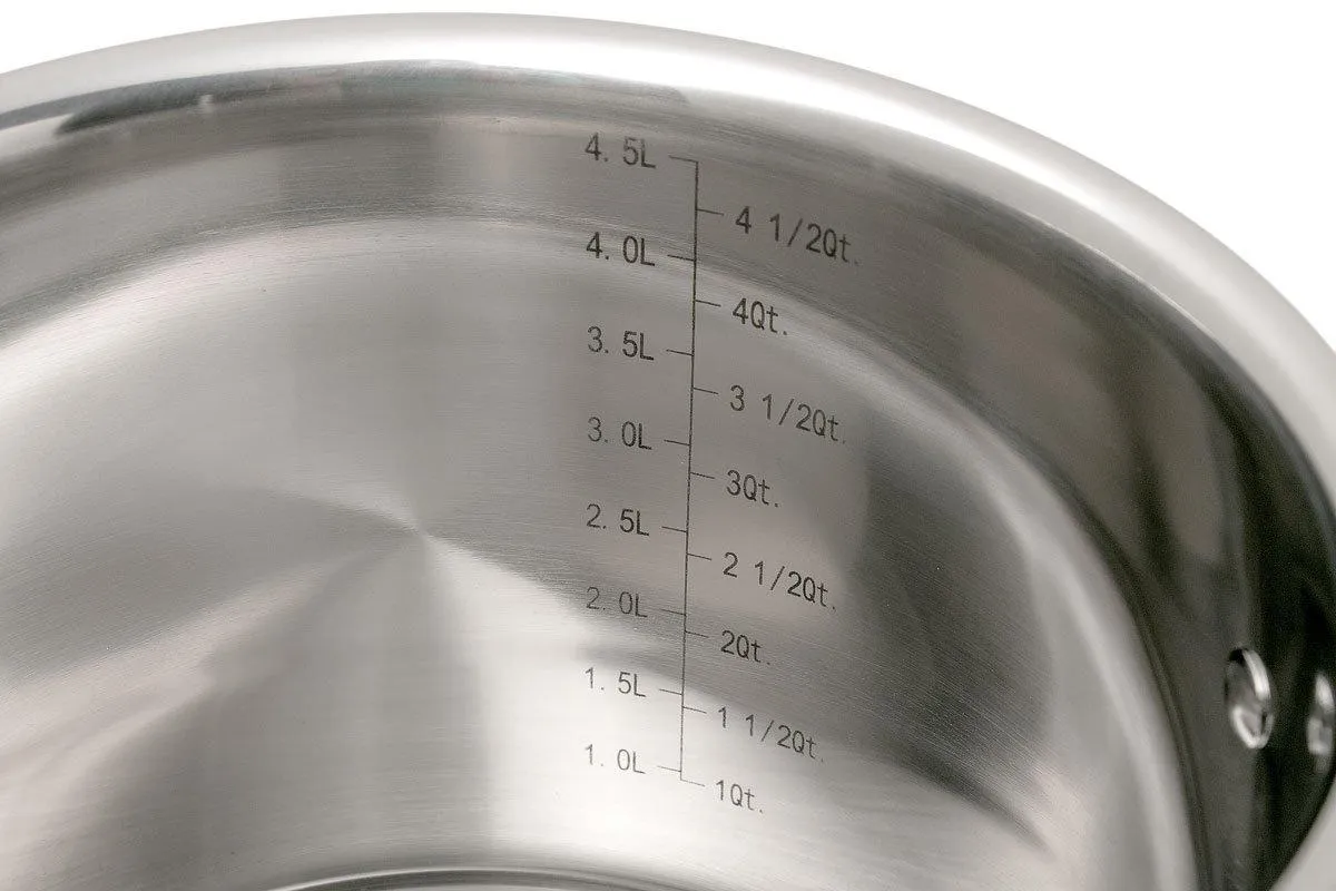 LE CREUSET CAZUELA CON COLADOR DE PASTA 3CAPAS, 20 CM, 5L