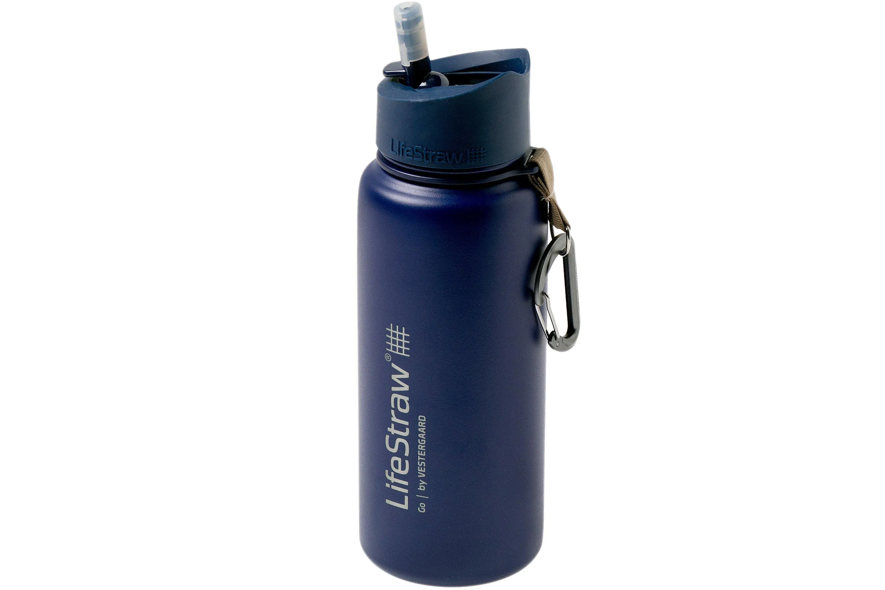 LifeStraw Go Stainless Steel botella aislante con filtro, azul
