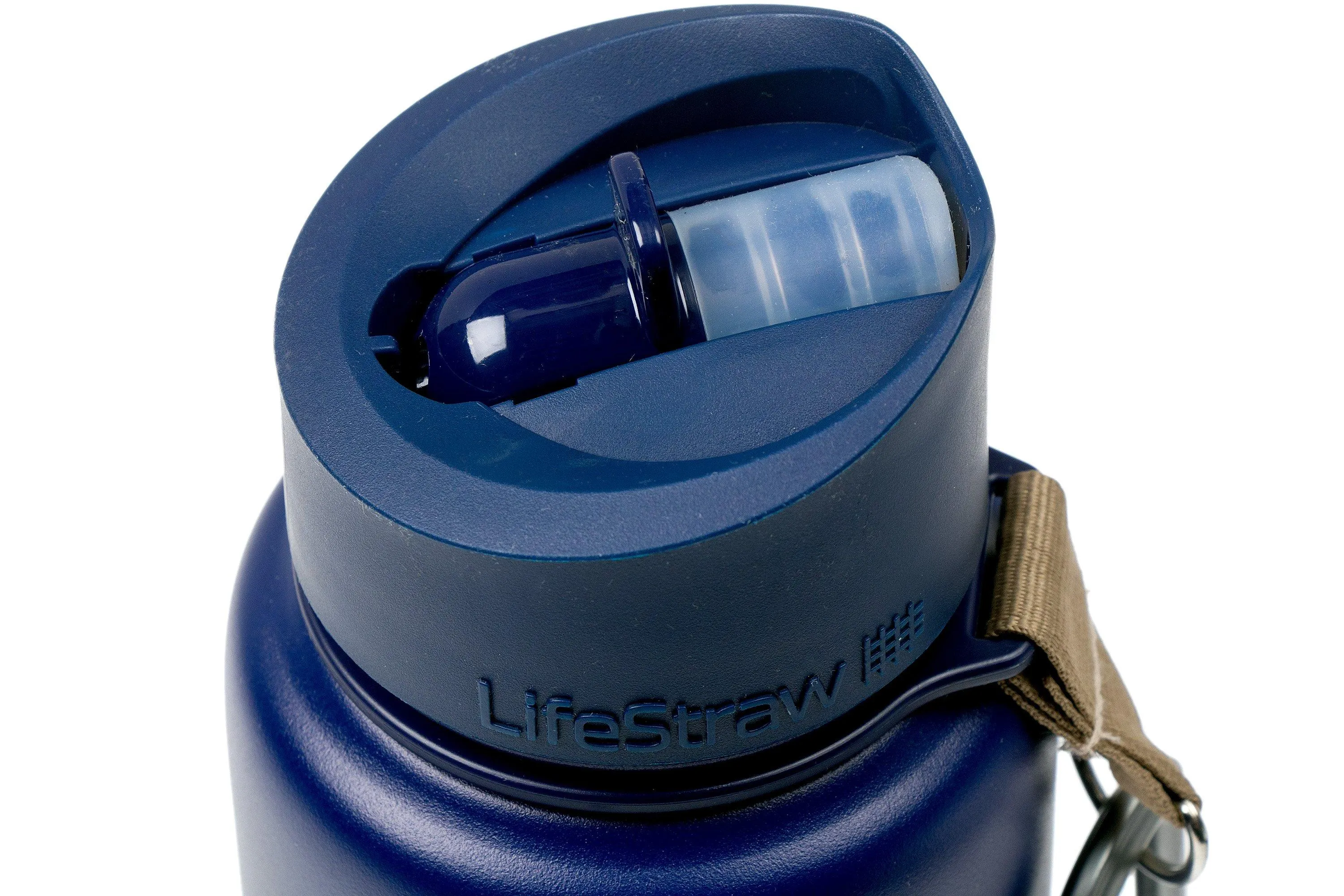 LifeStraw Go Stainless Steel botella aislante con filtro, azul