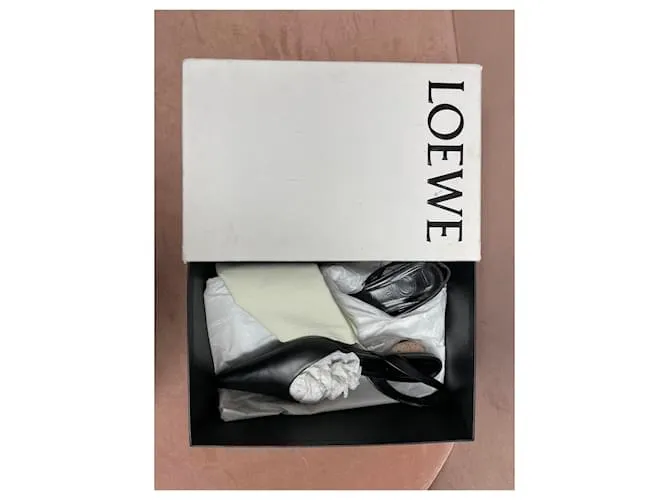 Loewe Egg heel Negro 