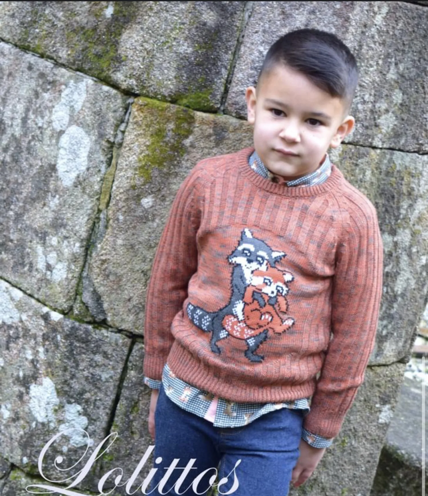 Lolittos sweater Raposo collection
