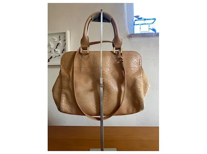 Longchamp Gatsby Beige 