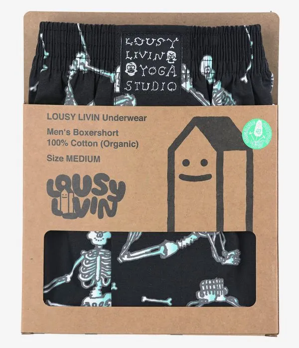 Lousy Livin Yoga Studio Boxers (black)