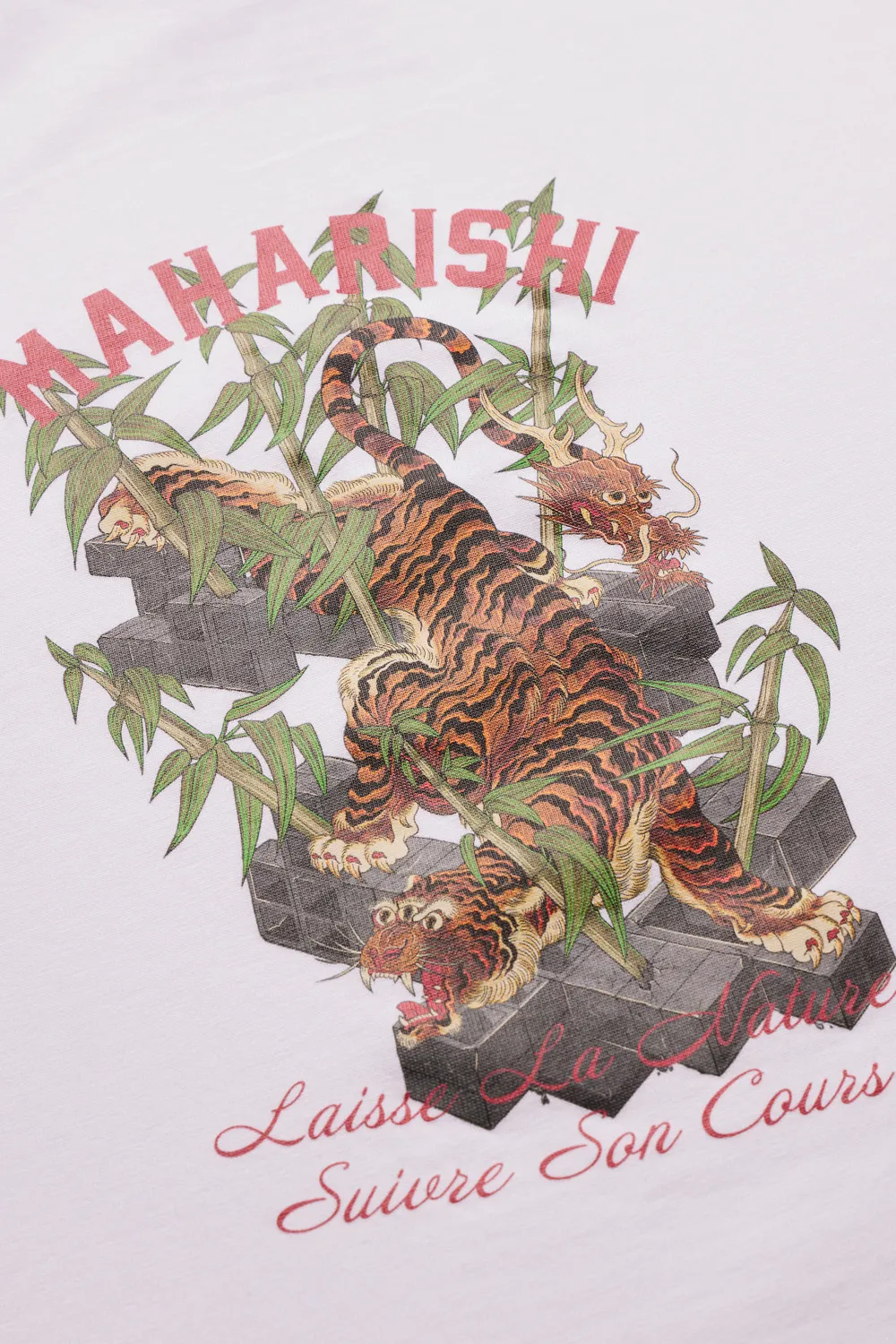 Maharishi Camiseta Take Tora White