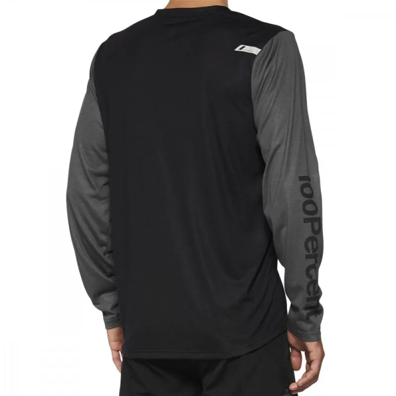 Maillot MTB Hombre 100% Bike Maillot de manga larga AIRMATIC (Negro)