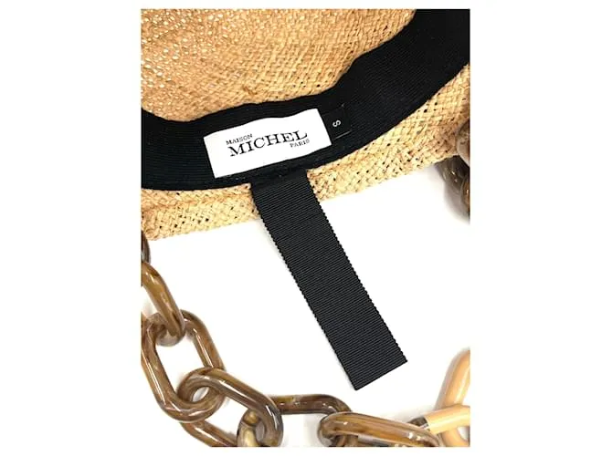 Maison Michel Chapeau Casa MICHEL Beige 
