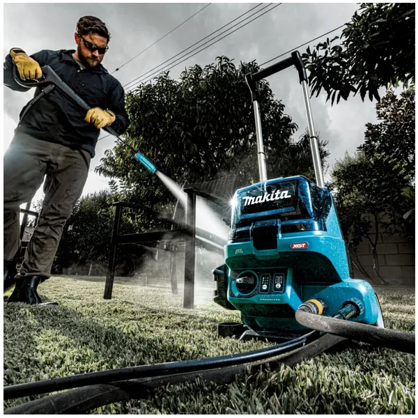 MAKITA  HW001GZ  LIMPIADORA A PRESIóN SIN BATERíAS Y CARGADORES, LIION, 40 V,  AH, 115 BAR,  L