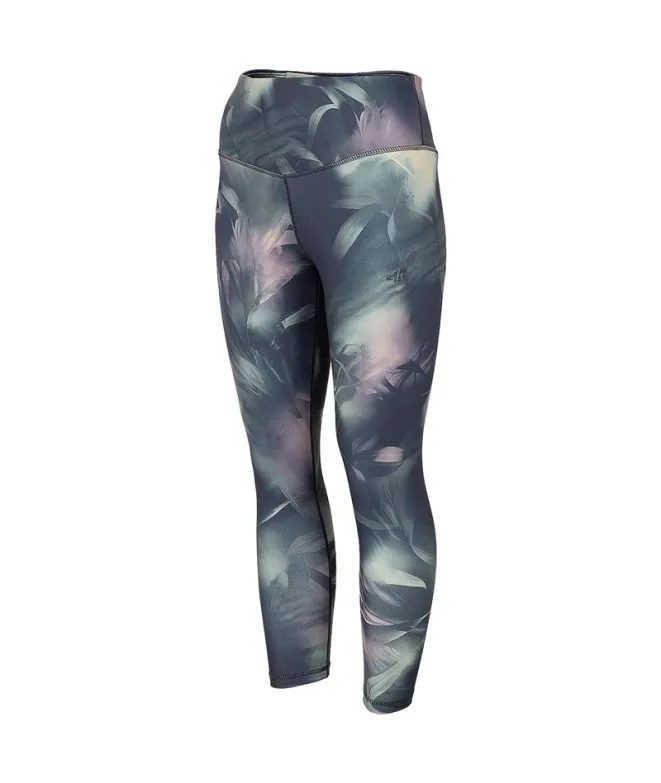 Mallas de yoga 4F Funtional azul Mujer