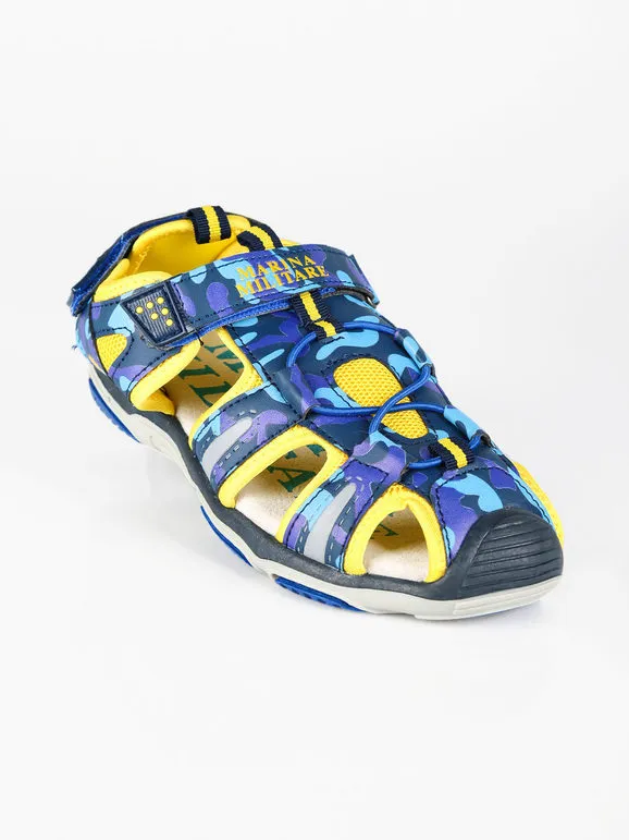 Marina Militare Sandalias cerradas bicolor para niños