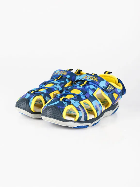 Marina Militare Sandalias cerradas bicolor para niños