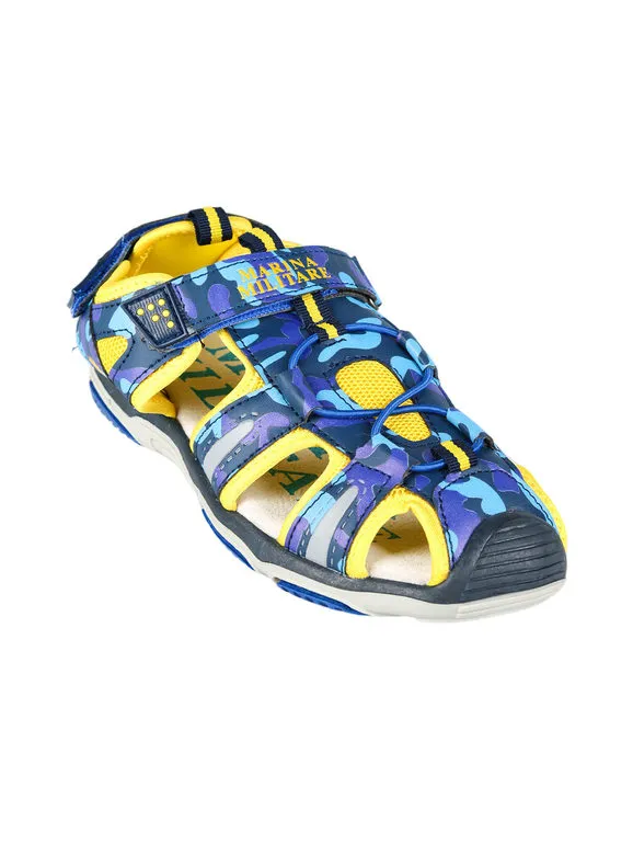 Marina Militare Sandalias cerradas bicolor para niños