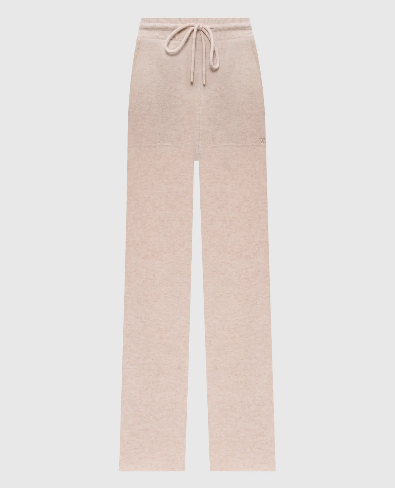 Max Mara RINO beige sports pants made of wool and cashmere