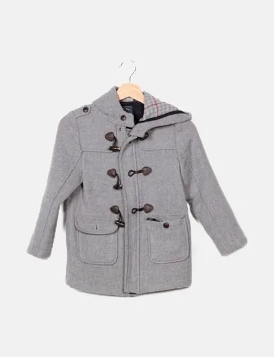 Mayoral Abrigo gris combinado