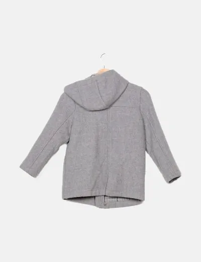 Mayoral Abrigo gris combinado