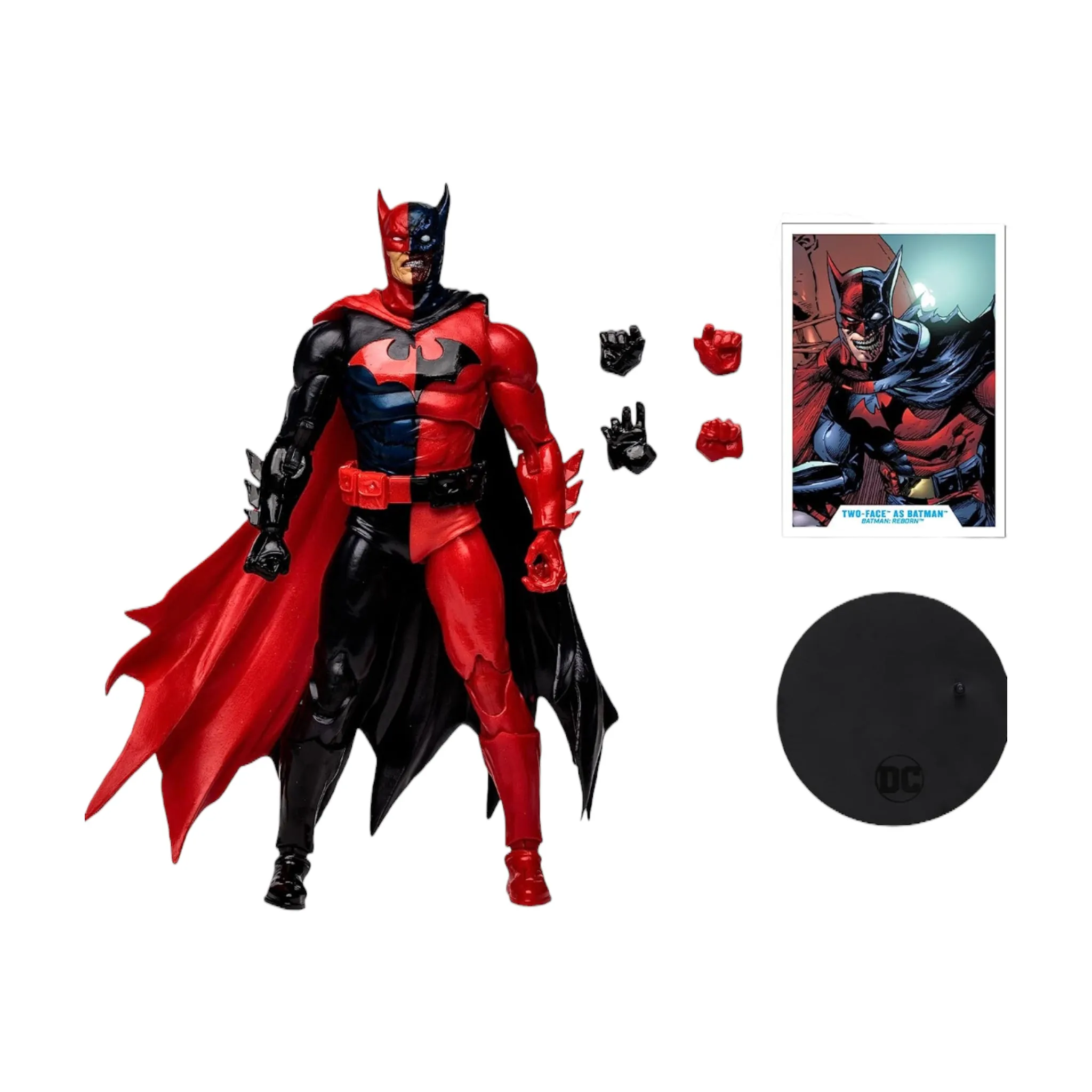 MCFARLANE TWOFACE BATMAN: REBORN DC