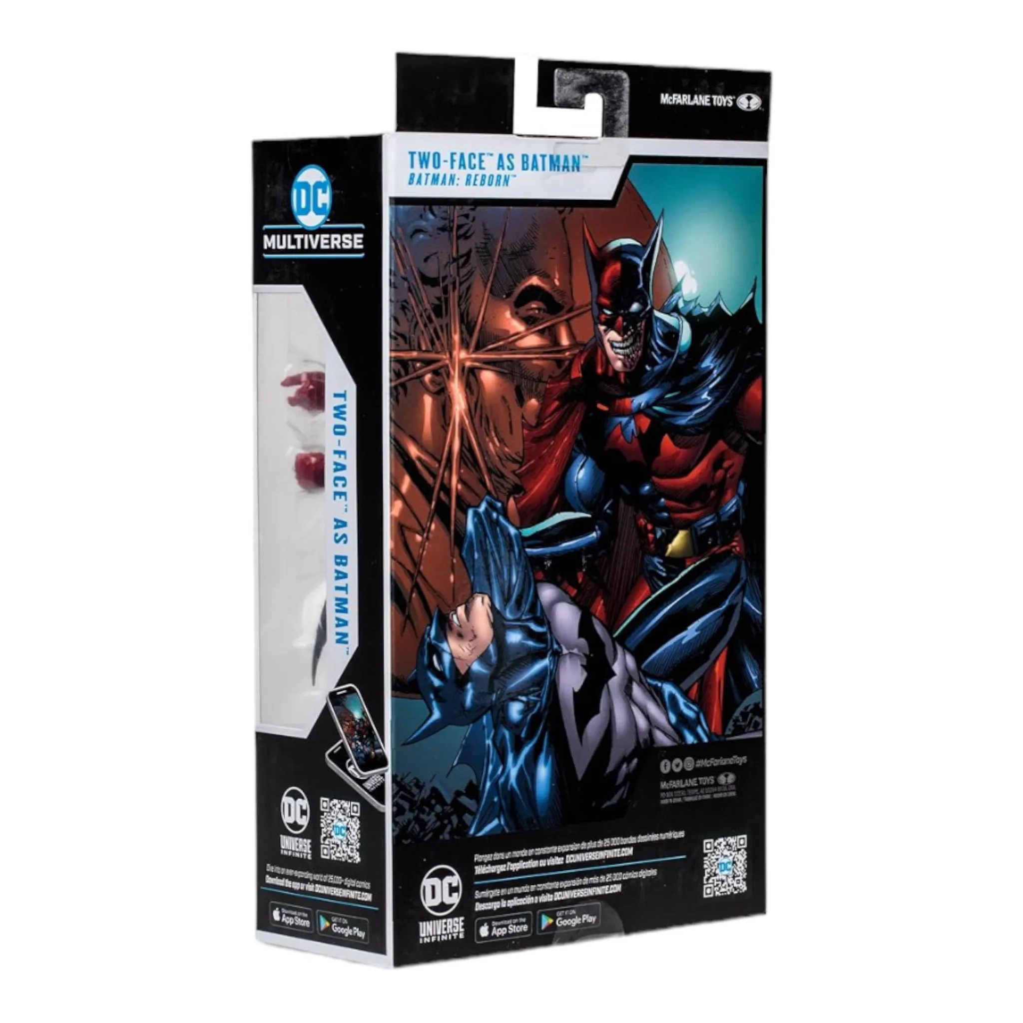 MCFARLANE TWOFACE BATMAN: REBORN DC