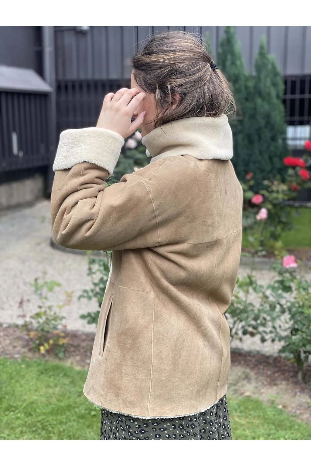 Medinapiel  19008 indy double face coat
