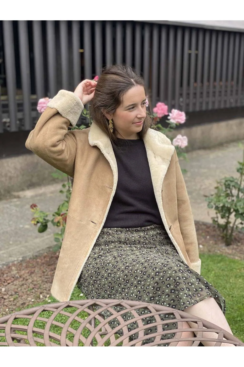 Medinapiel  19008 indy double face coat