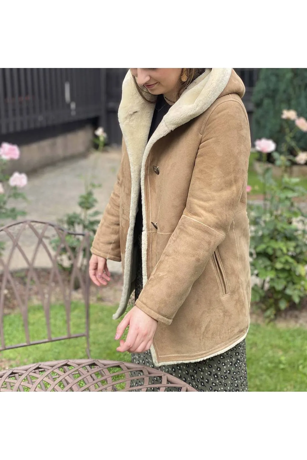 Medinapiel  23001 indy double face coat