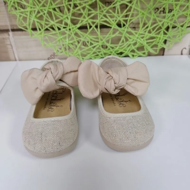 Merceditas Lazo Lino Beige Metal 120809 Tokolate