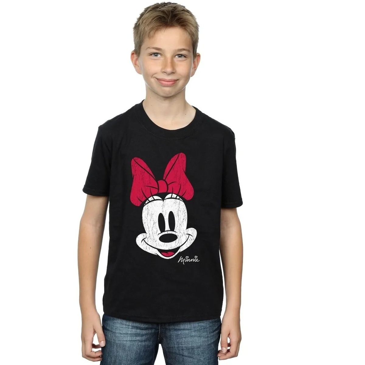 Minnie Mouse Distressed Face