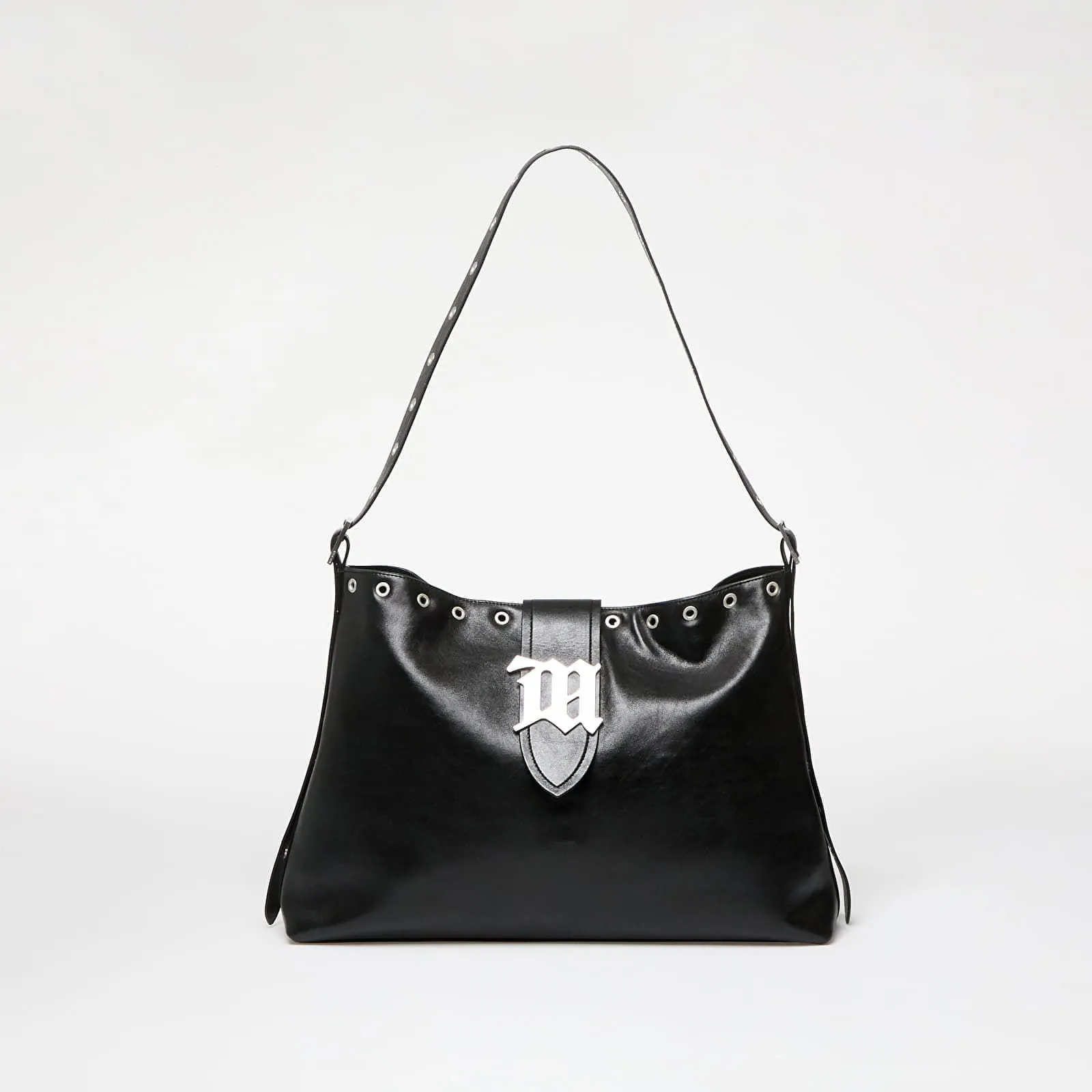 MISBHV Leather Hobo Bag Black Universal