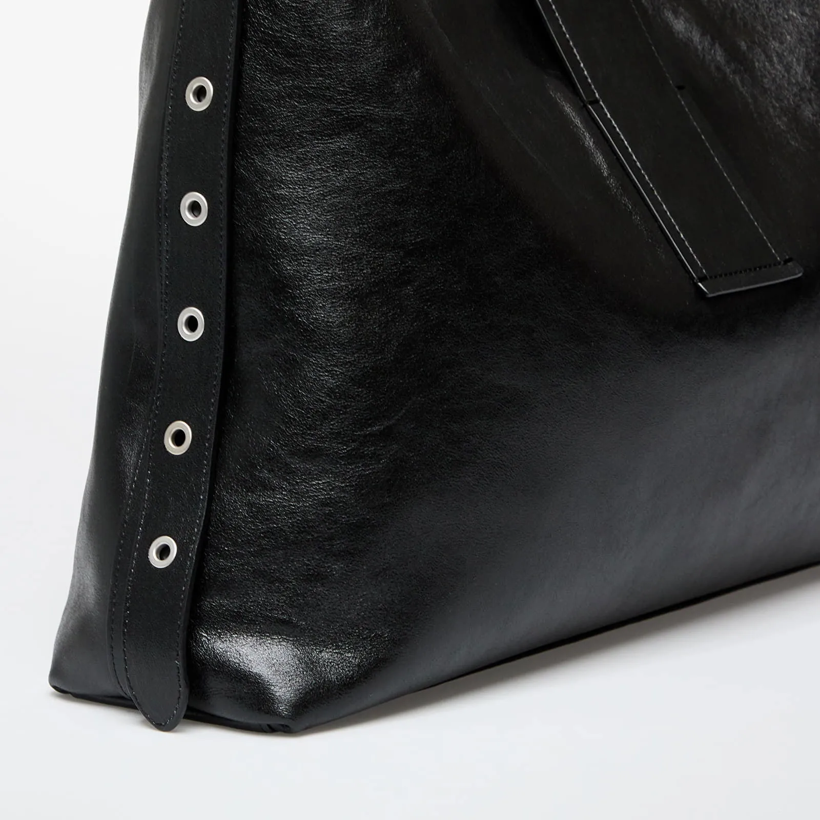 MISBHV Leather Hobo Bag Black Universal