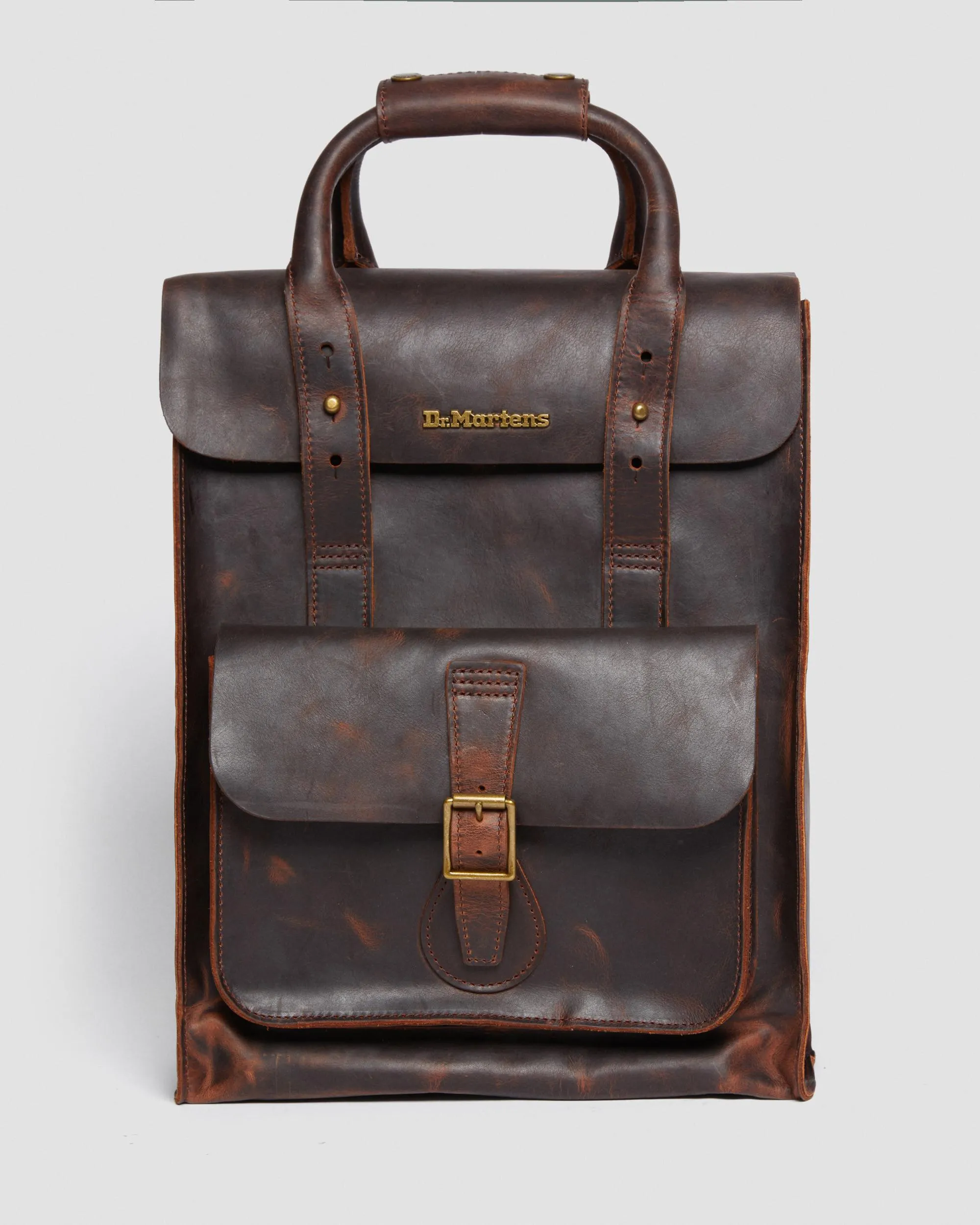 Mochila de piel Waxed Full Grain