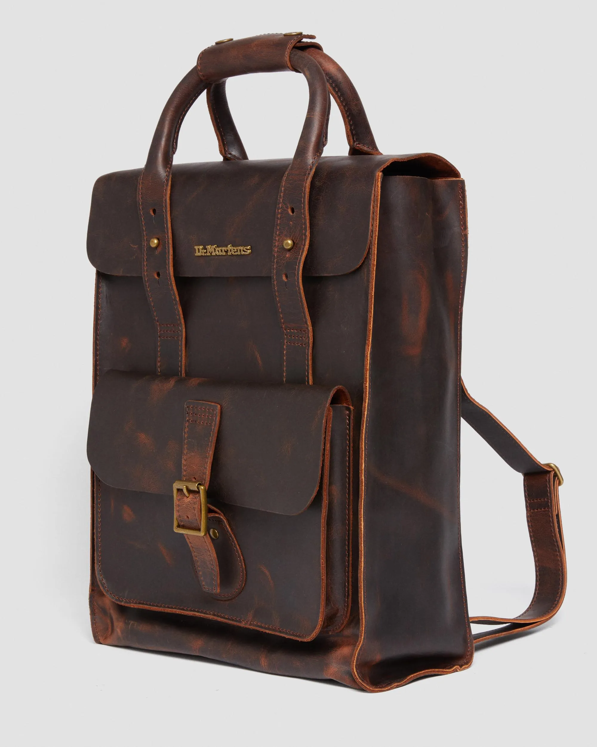 Mochila de piel Waxed Full Grain
