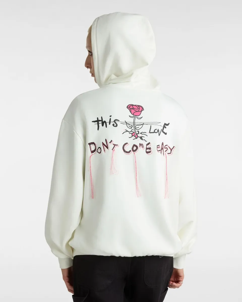 MOLETON VANS BROKEN HEARTS BLOUSANT ZIP HOODIE