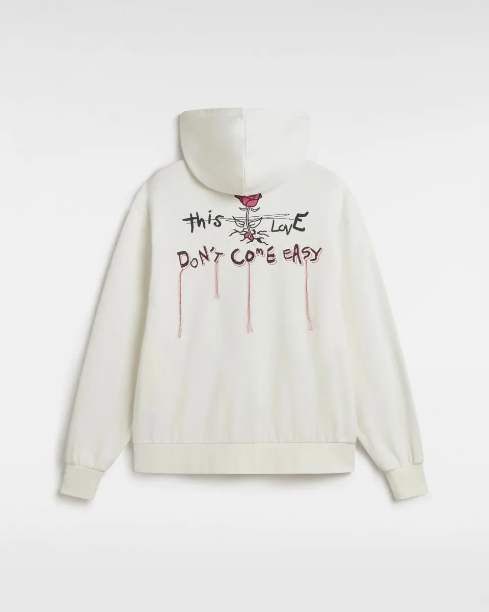 MOLETON VANS BROKEN HEARTS BLOUSANT ZIP HOODIE