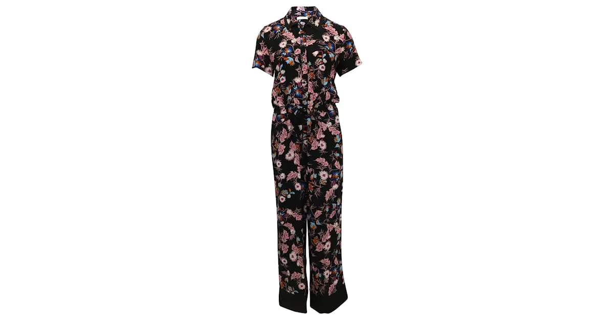 Mono Sandro Olivier de viscosa con estampado floral 