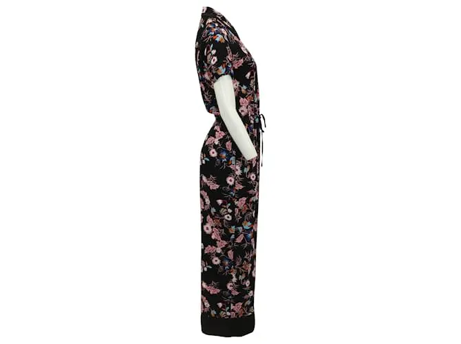 Mono Sandro Olivier de viscosa con estampado floral 