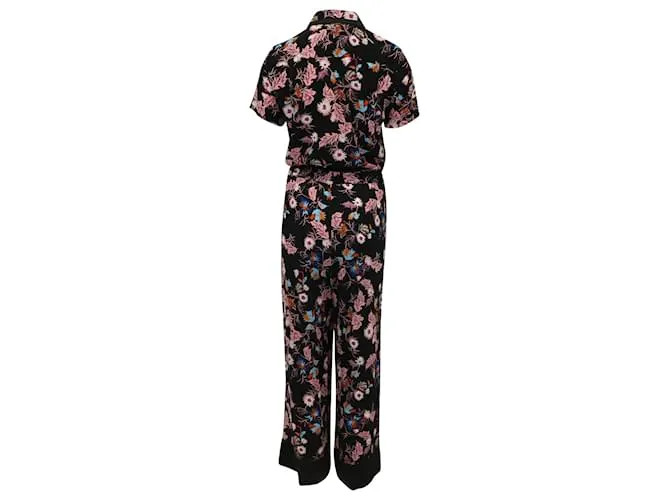 Mono Sandro Olivier de viscosa con estampado floral 