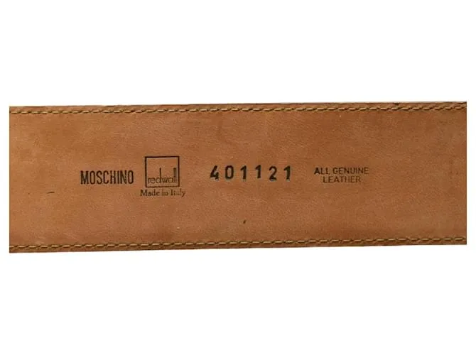 Moschino Cinturones Verde 